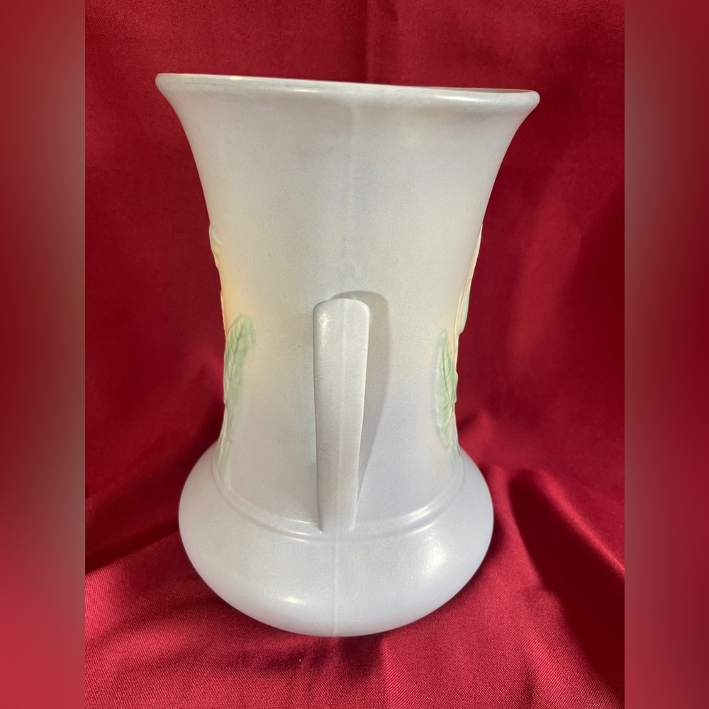Vintage Hull Calla Lilly 520/33-10 Vase 2 Handle 10.75” Tall Blue/Yellow EUC! - Picture 4 of 11